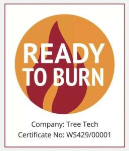 Ready to Burn certificate. Logs for sale hampshire and dorset.